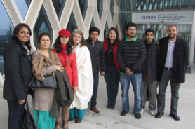 Campus visit by Pakistani students Resmi