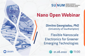 Dr. Dimitra Georgiadou is the new guest of the Nano Open Webinars Resmi