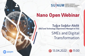 Nano Open Seminar from SUNUM entitled SMEs and Digital Tranformation Resmi