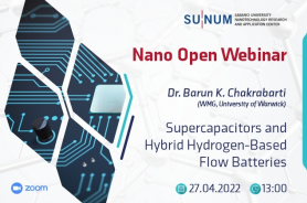 Barun K. Chakrabarti is the new guest of the Nano Open Webinars Resmi