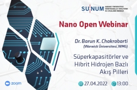 Nano Open Seminer Serisi'nin yeni konuğu Barun K. Chakrabarti Resmi