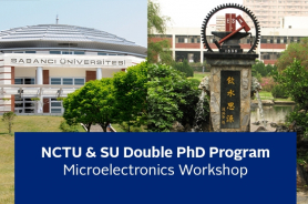NCTU & SU Double PhD program - Microelectronics Workshop Resmi