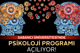 The new Psychology undergraduate program at Sabancı University Resmi