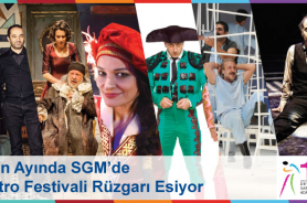 SGM'de Nisan ayında tiyatro festivali rüzgarı esiyor Resmi
