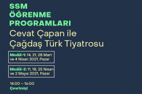 SSM Öğrenme Programları Cevat Çapan’ın “Çağdaş Türk Tiyatrosu” seminerleri ile devam ediyor Resmi