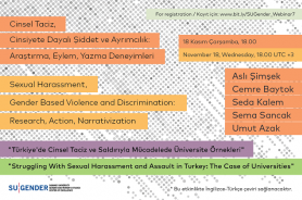 Türkiye'de Cinsel Taciz ve Saldırıyla Mücadelede Üniversite Örnekleri Resmi