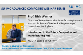 SU IMC "Introduction to the Future Composites and Manufacturing Hub" Webinar Resmi