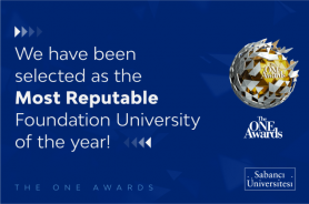 Sabancı University receives “the Most Reputable Foundation University of the Year” Award Resmi