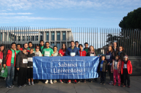 SU Scholarship Fund at Istanbul Marathon!  Resmi
