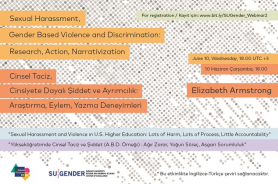 SU Gender webinar serisinin yeni konuğu Elizabeth A.Armstrong     Resmi