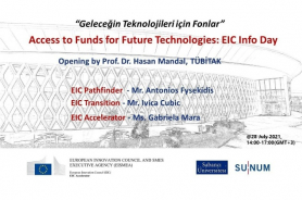 Geleceğin Teknolojileri için Fonlara Erişim - EIC Bilgi Günü Resmi