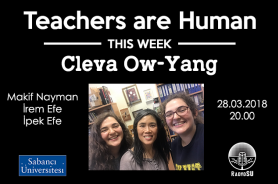 Teachers are Human'ın yeni konuğu Cleva Ow-Yang Resmi