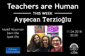 Teachers are Human'ın yeni konuğu Ayşecan Terzioğlu Resmi