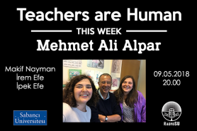 Teachers are Human'ın yeni konuğu Mehmet Ali Alpar Resmi