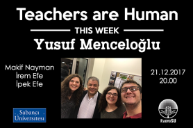 Teachers Are Human'ın yeni konuğu Yusuf Menceloğlu Resmi