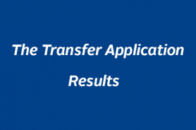 The Transfer Application Results For 2016-2017 Fall Term Resmi