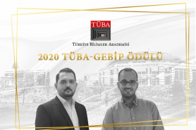 Öğretim Üyelerimiz Mert Moral ve Mustafa Oğuz Afacan'a TÜBA-GEBİP Ödülü Resmi
