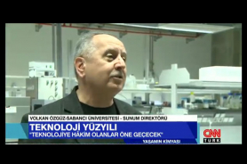 Nanoteknoloji çalışmalarımız CNN Türk'te! Resmi