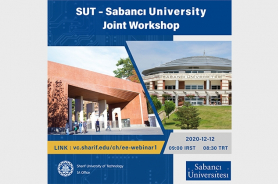 Sabancı Üniversitesi ve Sharif University of Technology (SUT) Ortak Çalıştayı Resmi