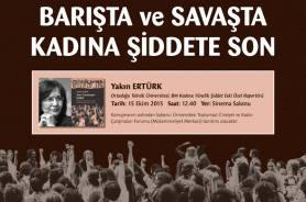 Barışta ve Savaşta Kadına Yönelik Şiddet Resmi